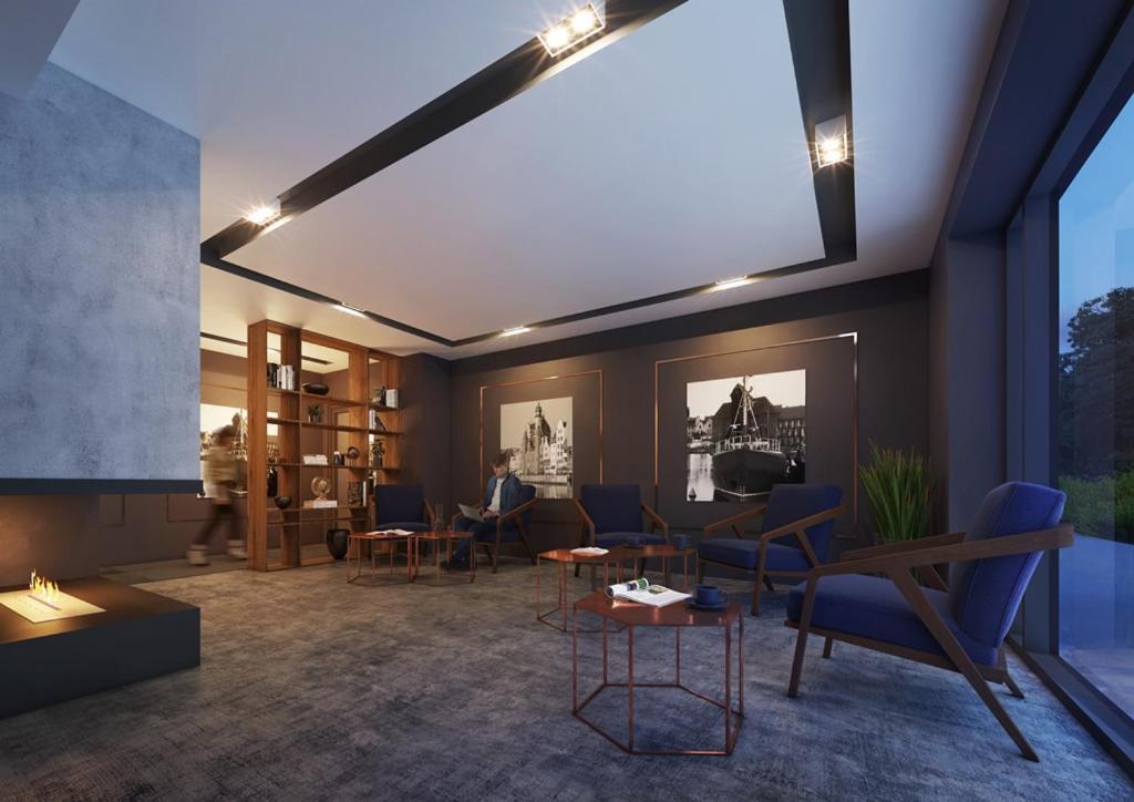 Apartament Nadmotlawie Estate Black غدانسك المظهر الخارجي الصورة